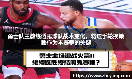勇士队主教练透露球队战术变化，将选手轮换策略作为本赛季的关键